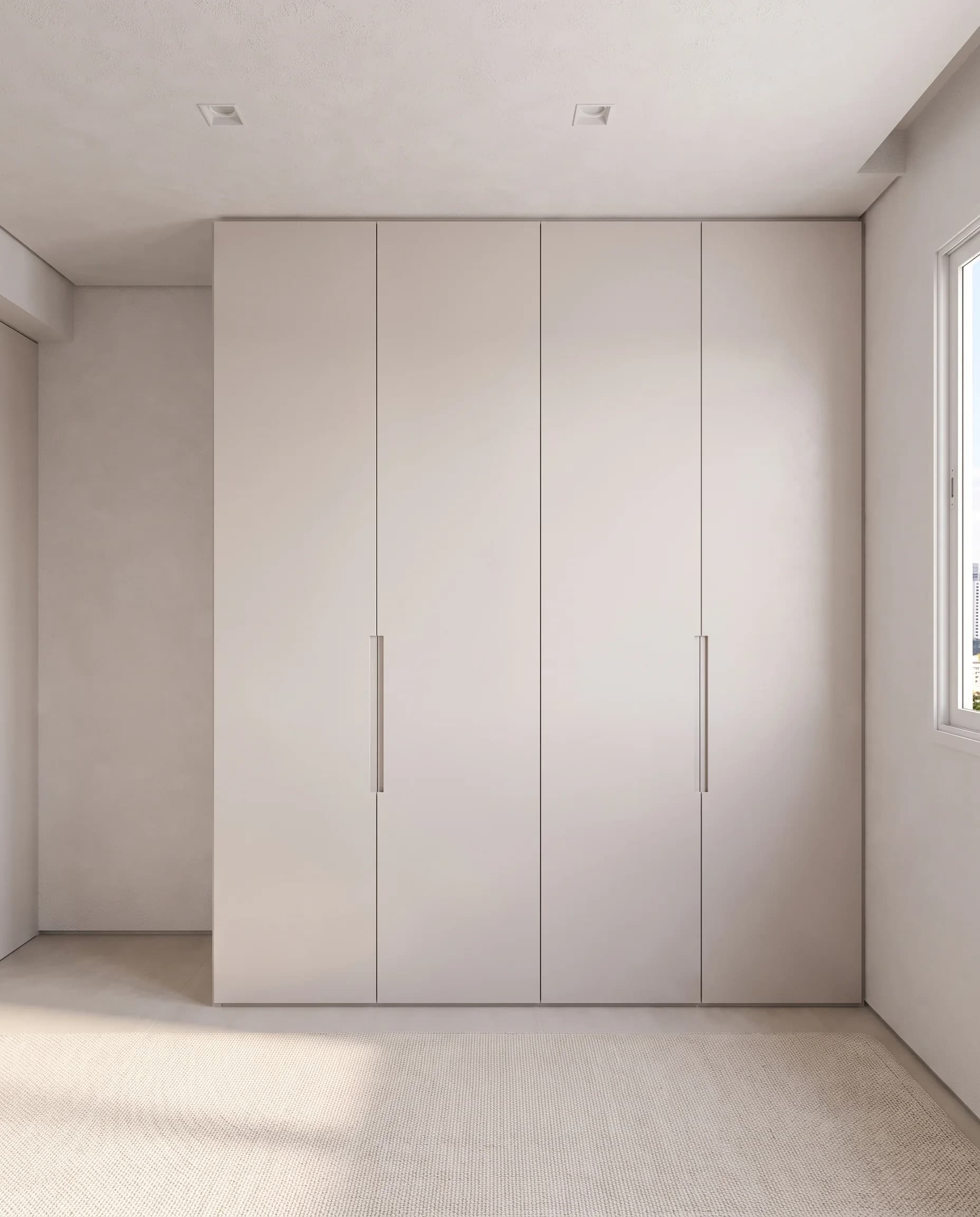 Closed fitted wardrobes in Apartment LNC