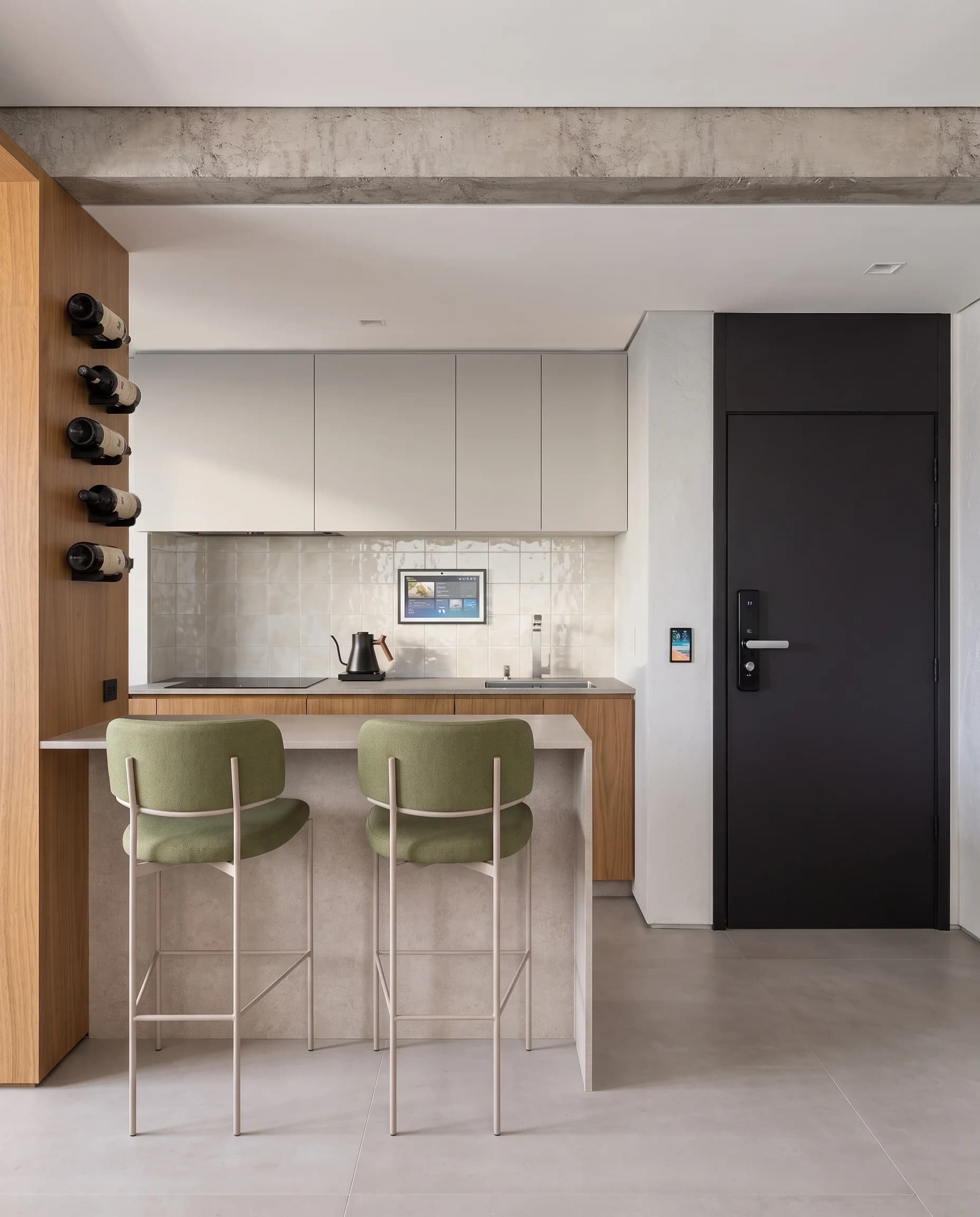 Front kitchen view in Apartment LNC